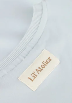 witte lil' atelier t-shirt nmmomads ss loose sweat lil