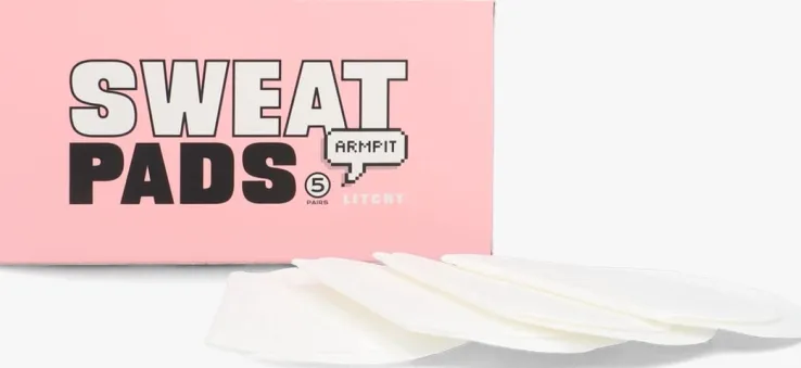 witte litchy bodyfashion sweat pad