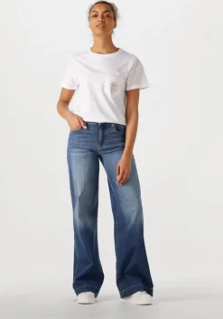 witte liu jo t-shirt ecs t-shirt moda m/c