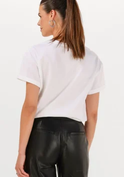 witte liu jo t-shirt ecs t-shirt moda m/c