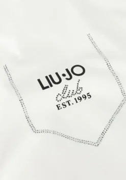 witte liu jo t-shirt ecs t-shirt moda m/c