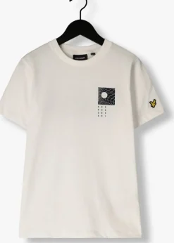 witte lyle & scott t-shirt disrupt graphic print t-shirt