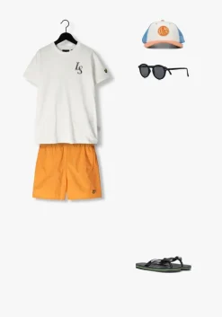 witte lyle & scott t-shirt ls monogram print t-shirt