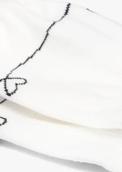 witte marcmarcs sokken lyss 2-pack