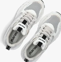 witte maruti lage sneakers novi