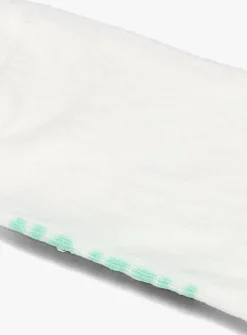 witte melton sokken vertical stripes socks