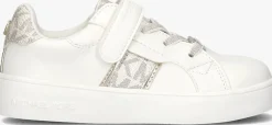 witte michael kors kids lage sneakers jem maxine ps
