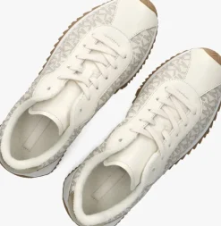 witte michael kors lage sneakers rhodes trainer