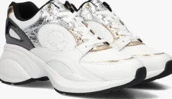 witte michael kors lage sneakers zuma trainer