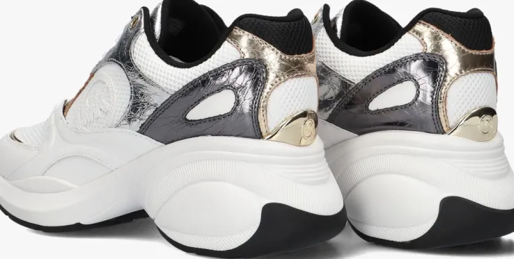 witte michael kors lage sneakers zuma trainer