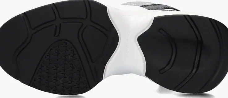 witte michael kors lage sneakers zuma trainer