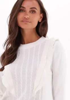 witte minus trui eudora knit pullover