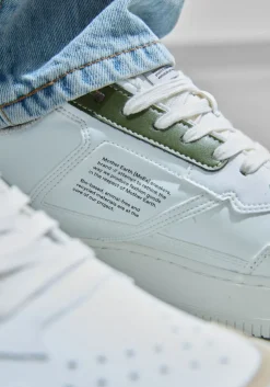 witte moea lage sneakers moea-bagsn1