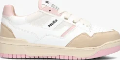 witte moea sneakers moea-basgn