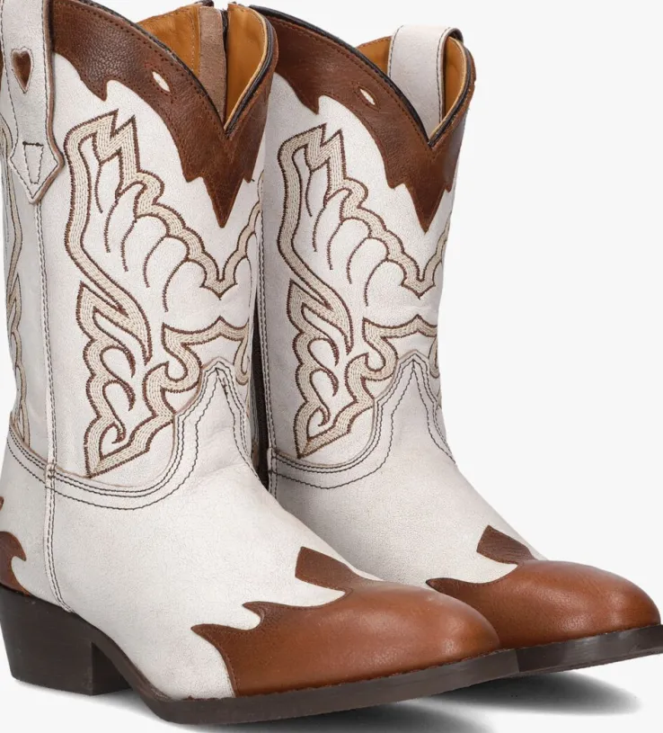 witte moonrise cowboylaarzen akay