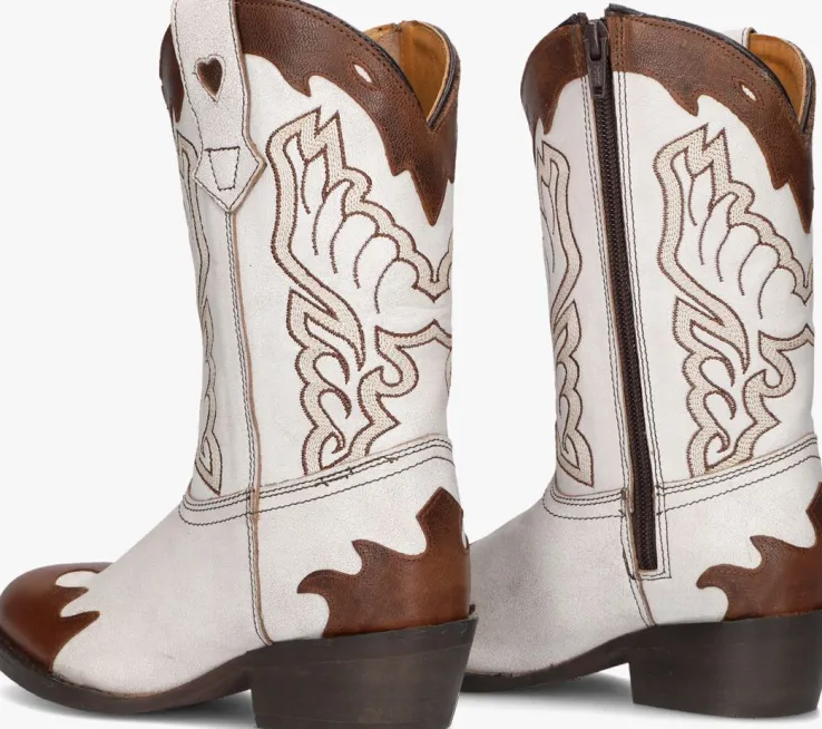 witte moonrise cowboylaarzen akay