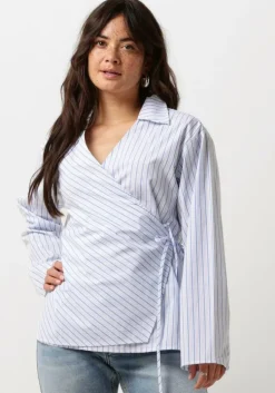 witte msch copenhagen blouses mschzenika wrap top stp