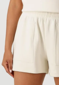 witte msch copenhagen korte broek mschharissa ima q pocket sweat shorts