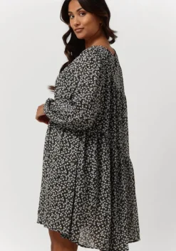 witte msch copenhagen mini jurk hibba rikkelie short dress aop