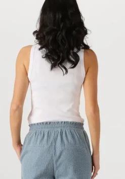 witte msch copenhagen t-shirt mschgubbe rasmia icon sl top