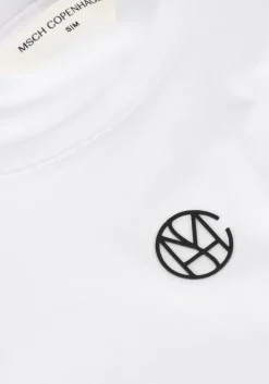 witte msch copenhagen t-shirt mschmelea icon tee