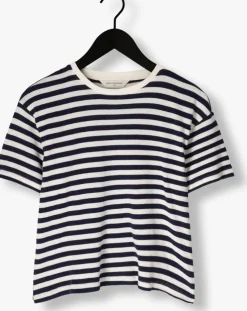 witte msch copenhagen t-shirt mschkemba bahara ss pullover stp