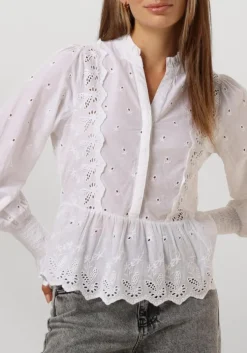 witte neo noir blouses maviana emb blouse