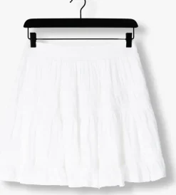 witte neo noir minirok callia s voile skirt
