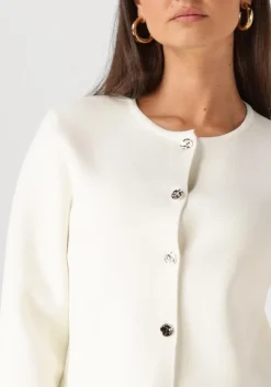 witte neo noir vest limi smooth knit cardigan