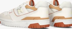 witte new balance lage sneakers bbw550