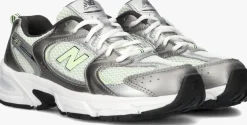 witte new balance lage sneakers gr530