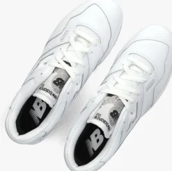 witte new balance lage sneakers bb550 m