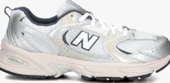 witte new balance lage sneakers gr530