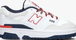 witte new balance lage sneakers gsb550