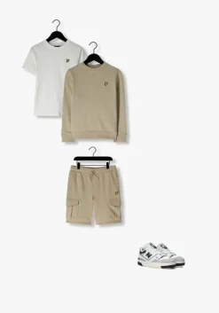 witte new balance lage sneakers psb550