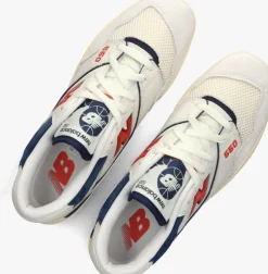 witte new balance lage sneakers bb550 m