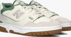 witte new balance lage sneakers bbw550