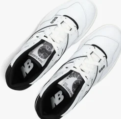 witte new balance lage sneakers bb550 m