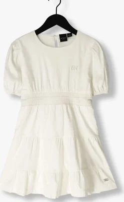 witte nik & nik mini jurk kira dress