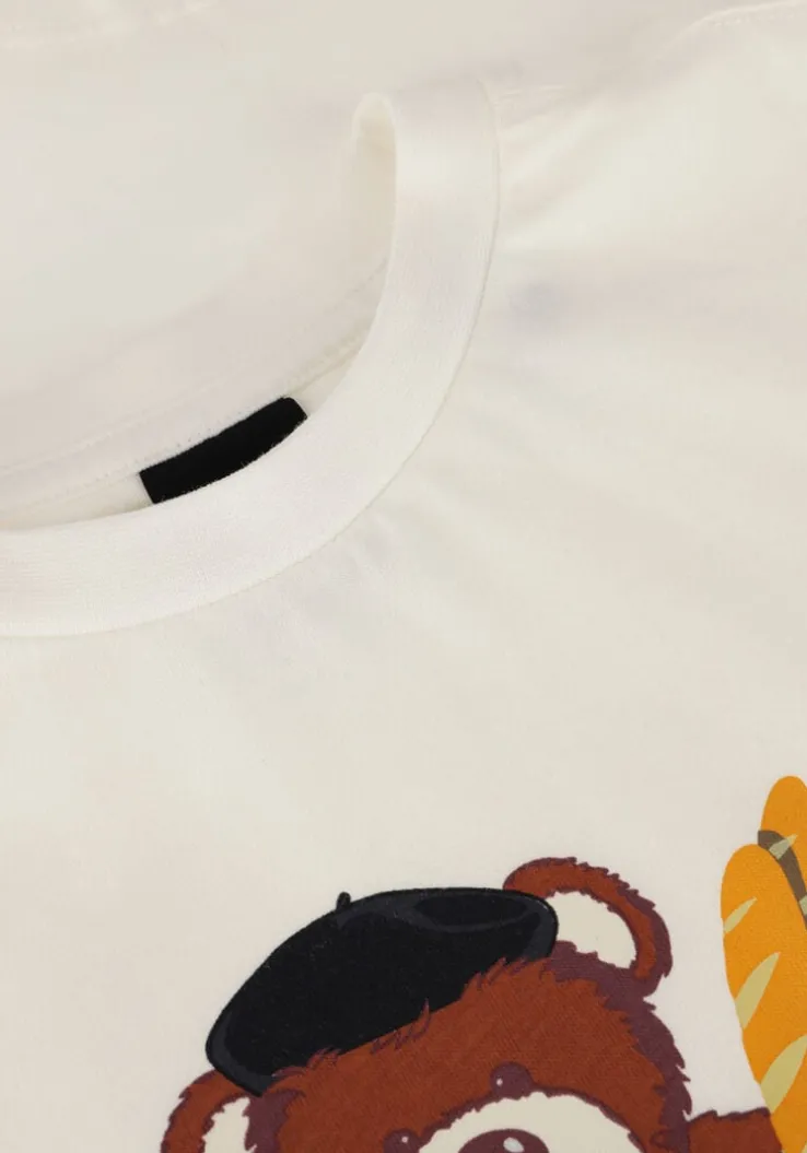 witte nik & nik t-shirt bear t-shirt