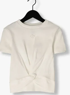 witte nik & nik t-shirt knot rib t-shirt