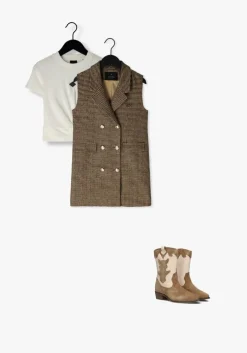 witte nik & nik t-shirt knot rib t-shirt