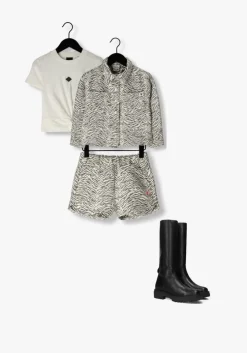 witte nik & nik t-shirt knot rib t-shirt