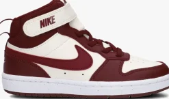 witte nike hoge sneakers court borough mid 2 (psv)