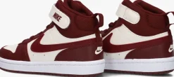 witte nike hoge sneakers court borough mid 2 (psv)