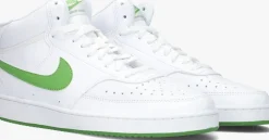 witte nike hoge sneakers court vision mid wmns