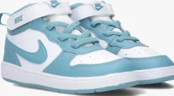 witte nike hoge sneakers court borough mid 2 (psv)