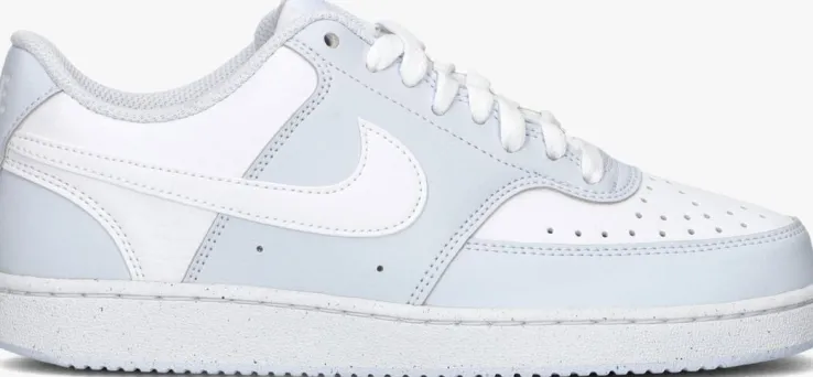 witte nike lage sneakers court vision low wmns