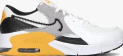 witte nike lage sneakers nike air max excee