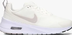 witte nike lage sneakers nike air max nuaxis